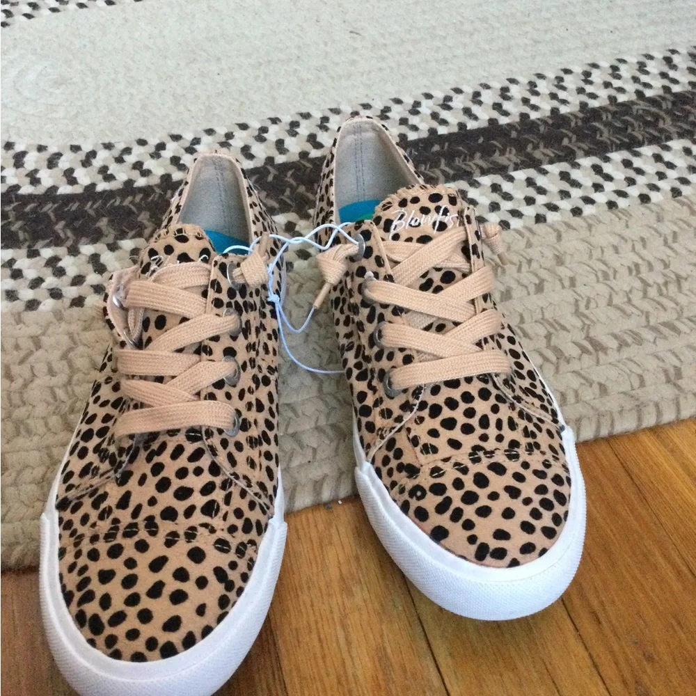 Blowfish Cheetah slip ons sneaker